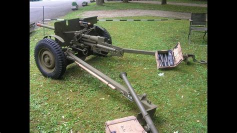 37mm M3 U S Anti Tank Gun Wwii Youtube