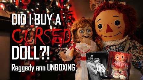 Unboxing Almost Exact Replica Annabelle Raggedy Ann Cursed Doll