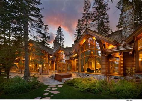 Want an easy way to search current log home listings with fast answers to your questions? Tahoe and Truckee Luxury Homes | Log homes, Rustic house