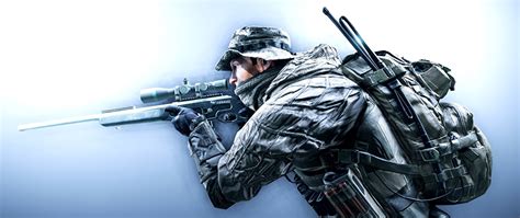 Wallpapers Battlefield 4 Sniper Rifle Snipers Soldiers American Us