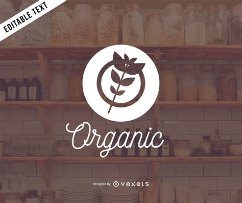 Organic Products Logo Design Vector Download