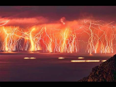 Lightning Storm Rain Clouds Sky Nature Thunderstorm Wallpapers Hd