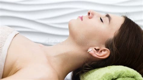 Sleep During Massage Stock Image Image Of Female Massage 206998955