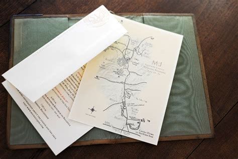 Our handmade cardboard boxes are the perfect black mailer for wedding invitation boxes & pocket folder. Map of events for mailer to wedding guests by Honey Paper ...