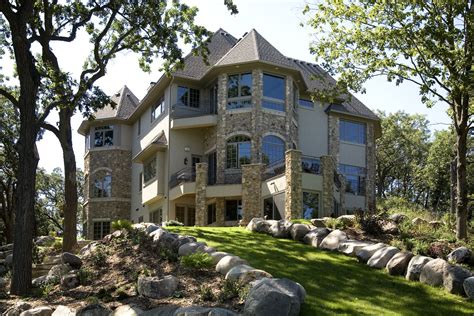 Castle Style Exterior Designed By Smuckler Architecture Custom Home