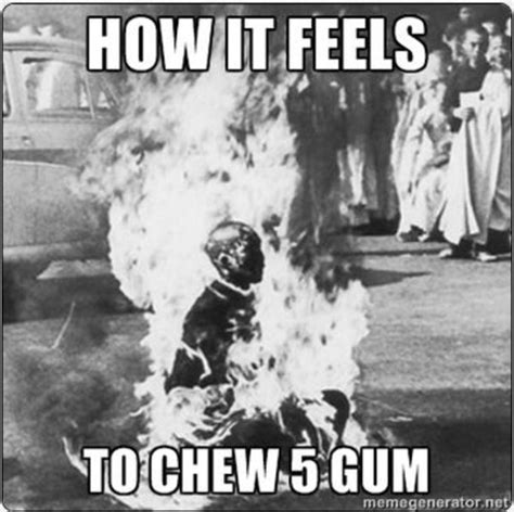 How It Feels To Chew 5 Gum Know Your Meme