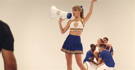 Taylor Swift Shake It Off Outtakes Video 1 The Cheerleaders