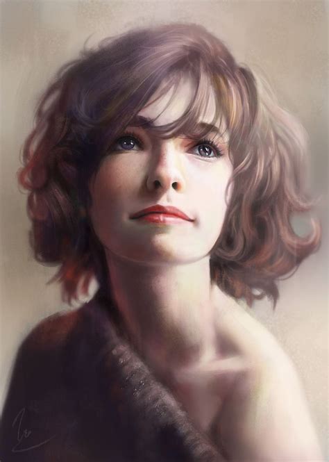 1111 Best Beautiful Digital Portraits Images On Pinterest