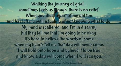 If you find that you are feeling overwhelmed with grief or. Photos of Death of a Loved one; Quotes, Poems, and ...