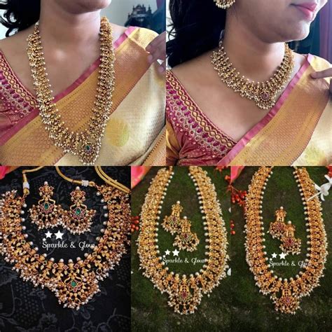 Guttapusalu Necklace Collection South India Jewels