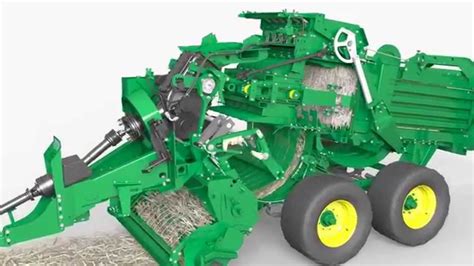 New US model 2015 John Deere Large Square Balers - YouTube