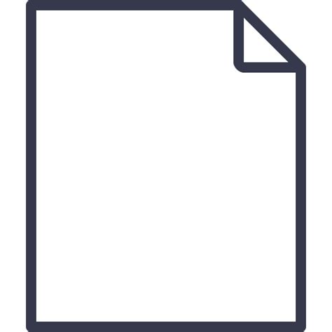 Dokumen Kosong File File Dan Folder Icons
