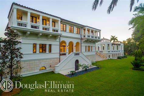 27 Million Newly Built Waterfront Mega Mansion In Coral Gables Fl
