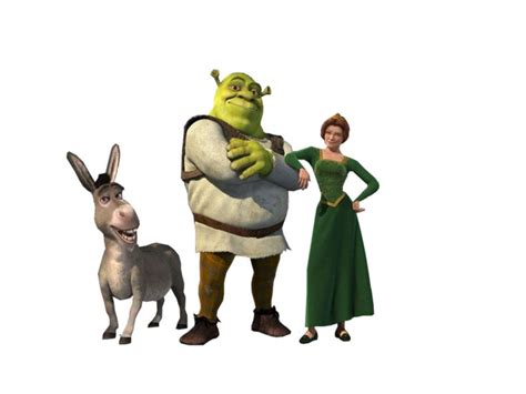 Shrek Fiona Donkey Psd Official Psds Shrek Donkey Princess Fiona