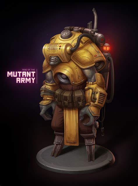 Artstation Rise Of The Mutant Army Drew Hill Mutant Army