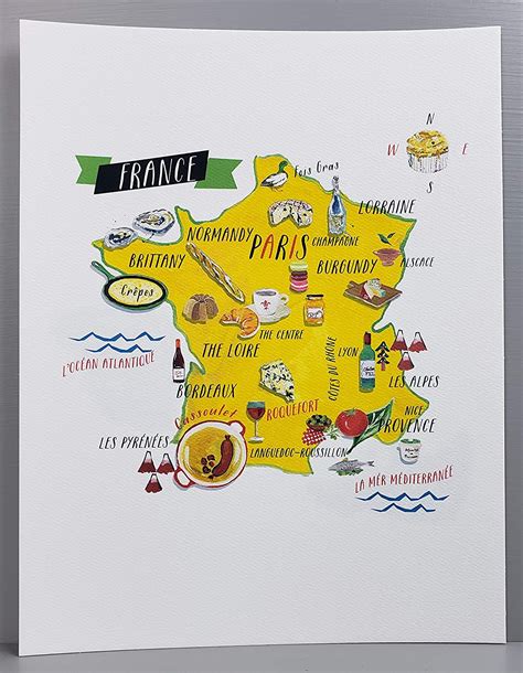 Nancy Nikko French Food Map Food Regions Of France 8 12