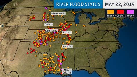 Climate Signals 2019 Mississippi River Flood The Longest