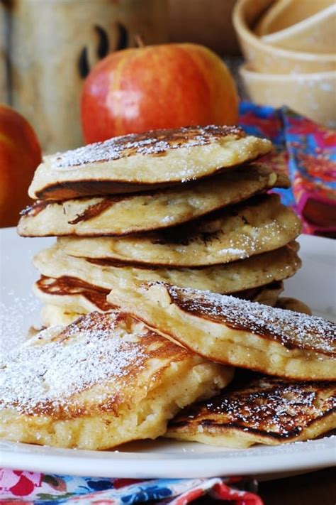 Add egg and whisk to combine. Breakfast Apple Cinnamon Greek Yogurt Pancakes | Delicious breakfast recipes, Apple cinnamon ...