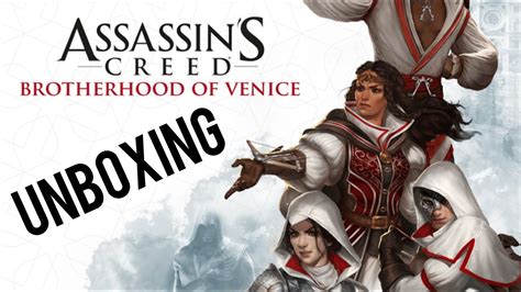 Assassins Creed Brotherhood Of Venice Unboxing Youtube