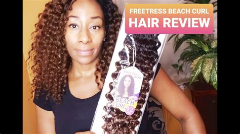 Freetress Beach Curl Hair Review Crochethairhairreviewbeachcurl