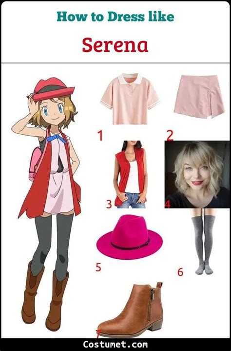 Serena Pokémon Costume For Cosplay And Halloween
