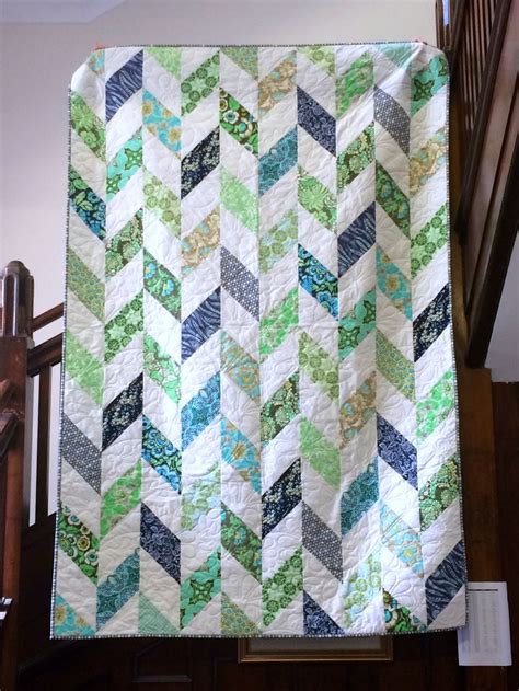 Chevron Quilt Pattern With Strips Quilt Pattern For Free