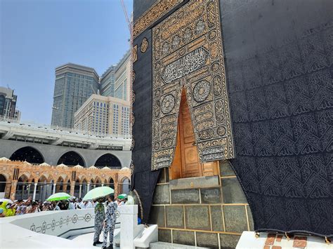 Mecca Saudi Arabia June 2022 Beautiful View Of The Kaaba And The