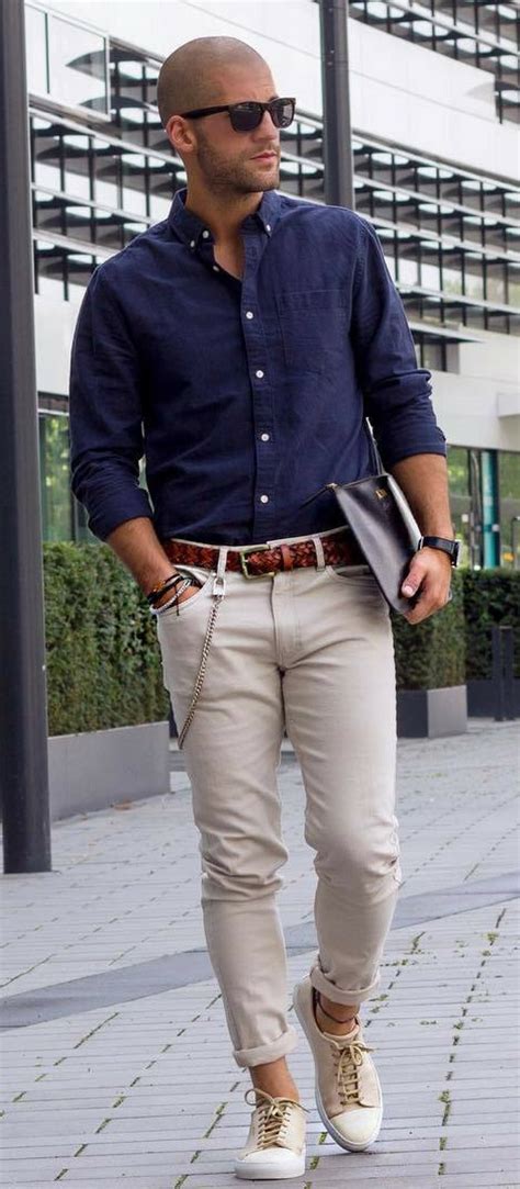 Top Tendance 20 Inspiration Beige Chinos Mens Outfit 2020
