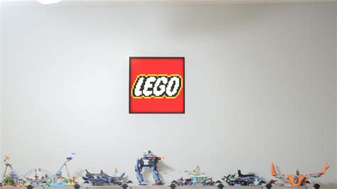 Lego Moc Lego Logo Sign By Yeetforlego Rebrickable Build With Lego