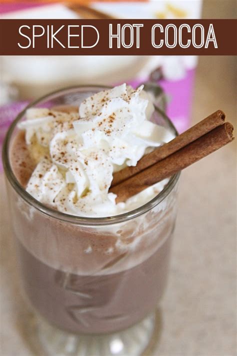 spiked hot cocoa recipe just short of crazy