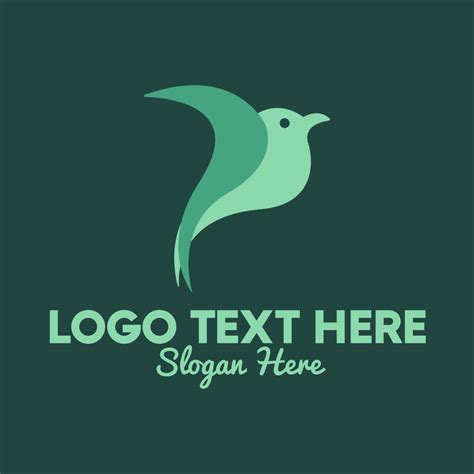 Green Bird Logo Brandcrowd Logo Maker