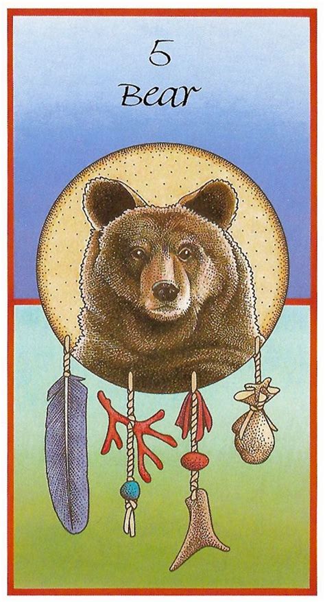 Now revised and expanded to include eight additional cards, this unique and powerful divination system draws upon ancient wisdom and tradition to teach the healing medicine of animals. Bear medicine. From the Medicine Cards. | Animal medicine cards, Medicine cards, Bear totem