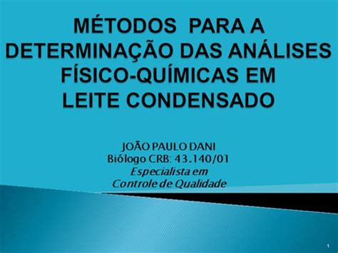 Curso Online De DeterminaÇÃo Das AnÁlises FÍsico QuÍmicas Em Leite