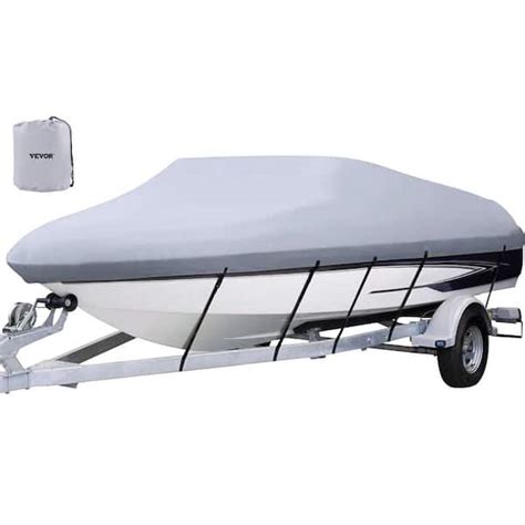 Vevor 17 Ft To 19 Ft Waterproof Boat Cover Marine Grade Trailerable