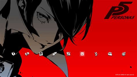 Persona 5 Yusuke Ps4 Theme And Avatar Set Now Free On The Playstation