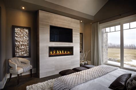 Master bedroom designs fireplaces home awakening fireplace. Napoleon Vector LV50 Gas Fireplace in 2020 | Contemporary ...