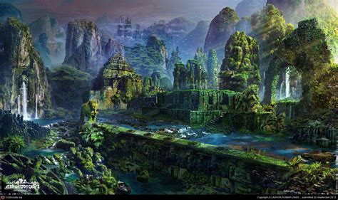 Jungle Ruins By Ashok Dass R Imaginaryruins