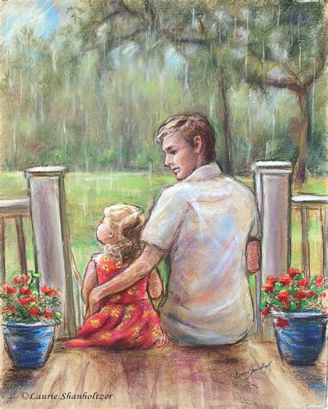 Father And Daughter Rainy Dayjust Daddy And Me Etsy Original