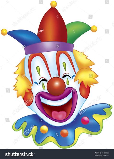 Happy Clowns Happy Clown Stock Illustration 25159189 Shutterstock