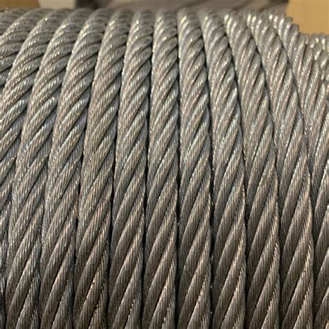 7x19 Wsc Galvanised Wire Rope Total Ropes Solutions