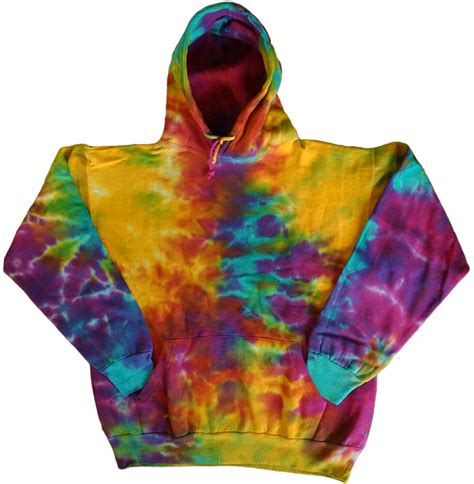 Tie dye is fun (and easy) for the whole family! Men's tie dye sweatshirt hoodie cool funky colorful tye dyed shirt rainbow color | eBay