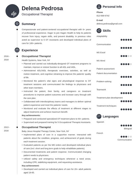 Pin On Resume Examples