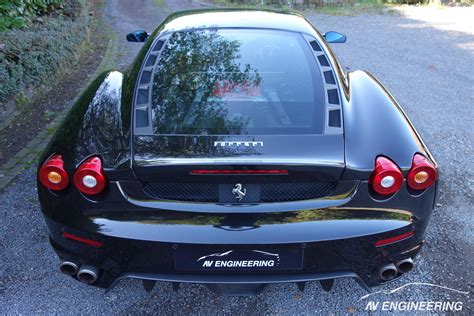 Ferrari F430 F1 Coupe Black With Black Av Engineering