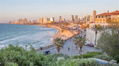 Time Lapse Of Sun Setting On Tel Aviv Stock Footage Sbv 337054085