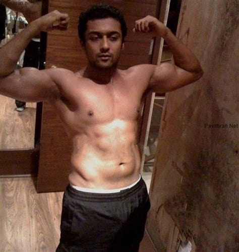 Actor Surya In Six Pack Workout Images And Videos Pavithrannet