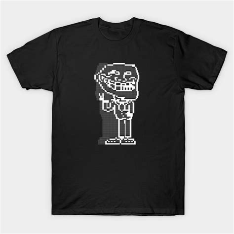 Troll Face Ascii Troll Face Meme T Shirt Teepublic