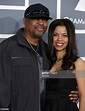 Rapper Chuck D and wife Gaye Theresa Johnson attend the 55th Annual ...