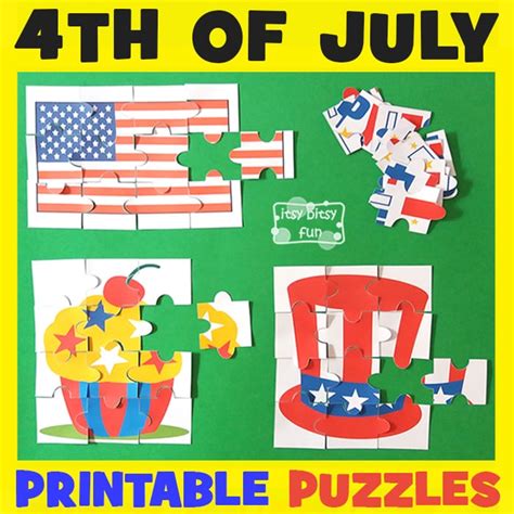 The words can be forwards, backwards, vertical, horizontal or diagonal. 4th of July Printable Puzzles for Kids - itsybitsyfun.com