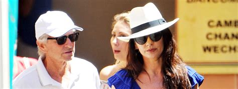 Catherine Zeta Jones Shares A Sexy Selfie While On Vacation