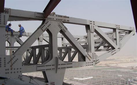 Cantilever Truss H Section Bolted Connection Steel Structure Steel